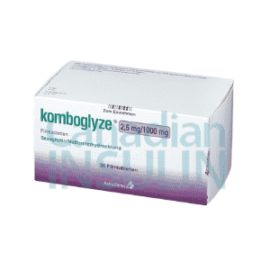 Komboglyze 2.5 mg / 1000 mg