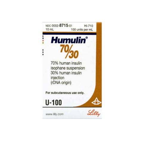 Humulin 30 70 vial 100 Units