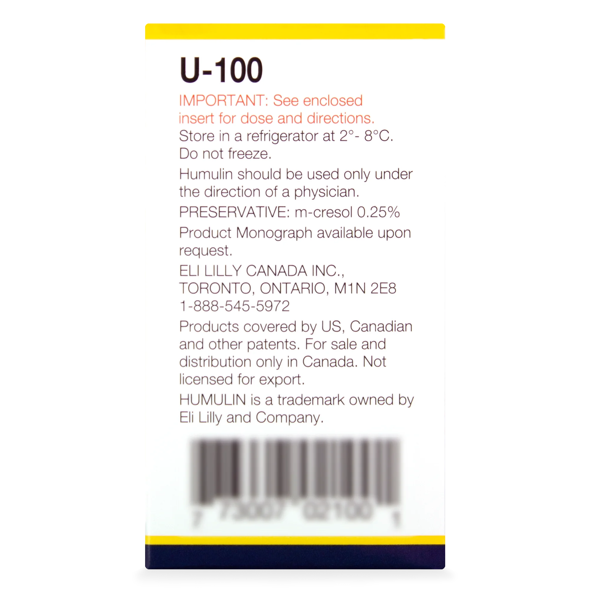 Humulin R Vial - Image 4