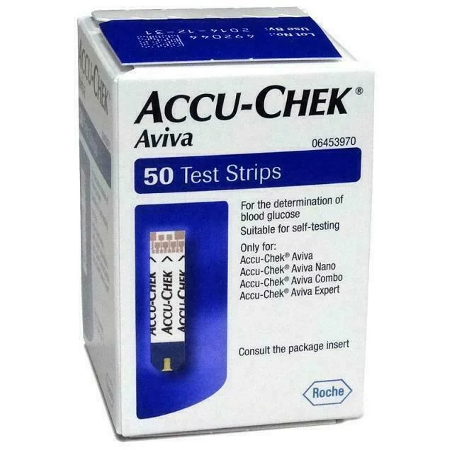 accu chek aviva test strips 50