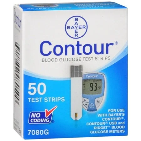 bayer contour test strips 50