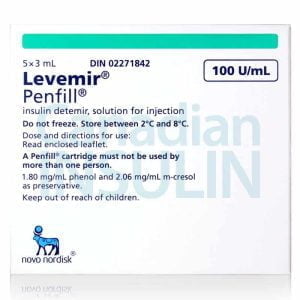 insulin levemir penfill cartridge 320973