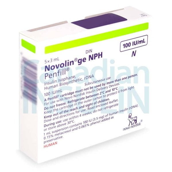 novolin ge nph penfill cartridge 2
