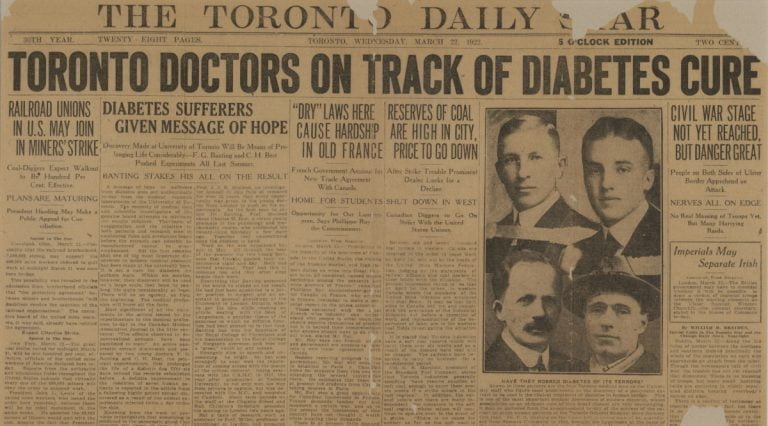 The Discovery of Insulin: Timeline, Credit, and Legacy