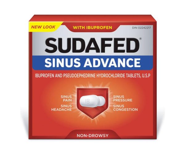 Sudafed Sinus Advance w/ Ibuprofen